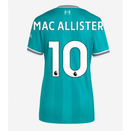 Liverpool Alexis Mac Allister #10 Maglia Gara Terza Repliche 2025-26 Donna Maniche Corte Liverpool Alexis Mac Allister #10 Maglia Gara Terza Repliche 2025-26 Donna Maniche Corte